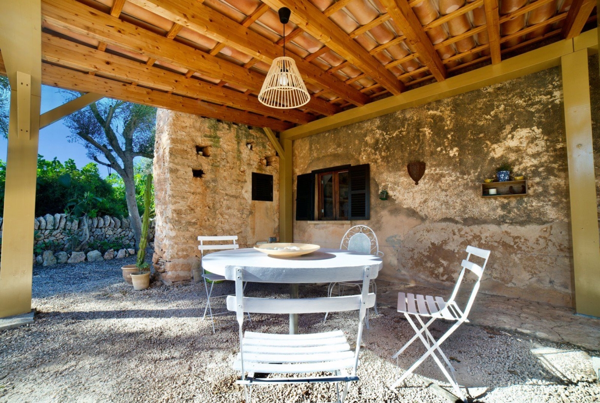 Restored Windmill with Garden, Pool & Guest House in Ses Salines