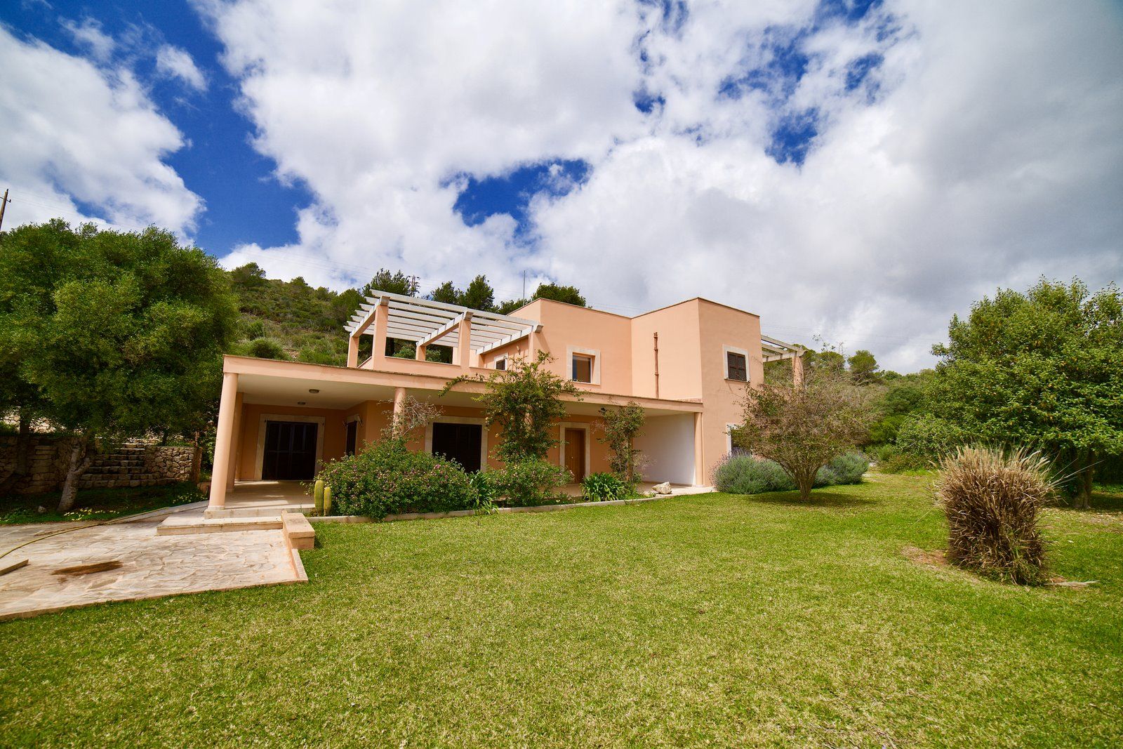 Casa de campo con vistas al mar en s'Horta, Santanyí