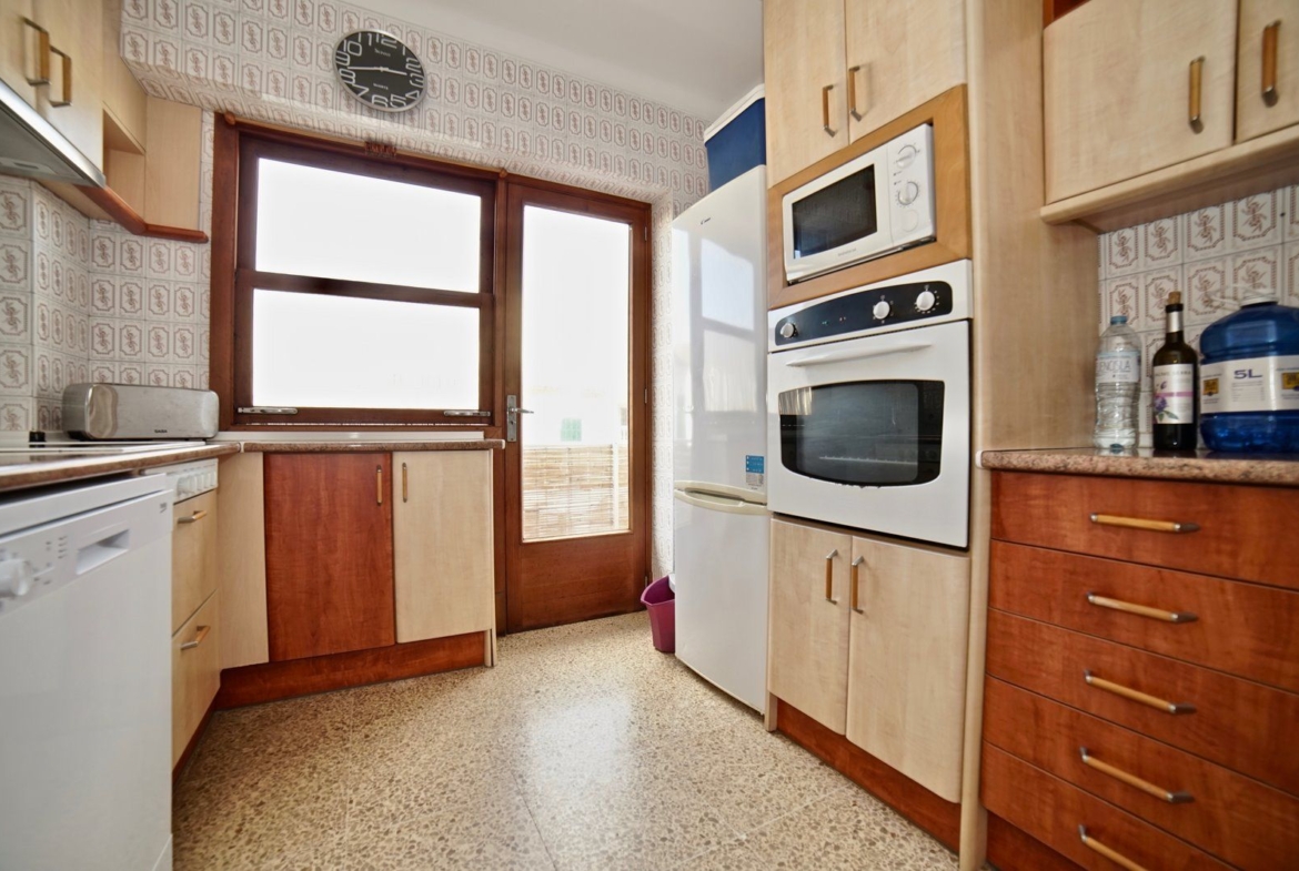 Seafront Apartment for Rent in Colonia de Sant Jordi
