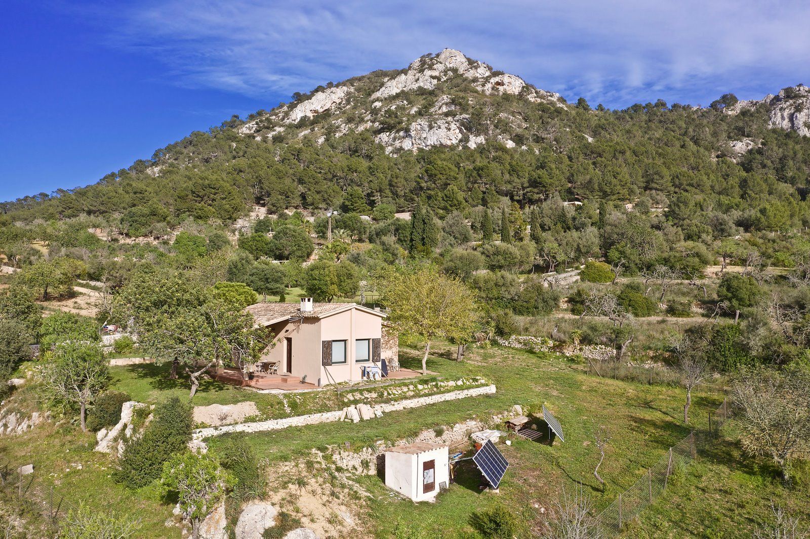Casa de campo en Llucmajor con vistas a la montaña y 14.000 m²