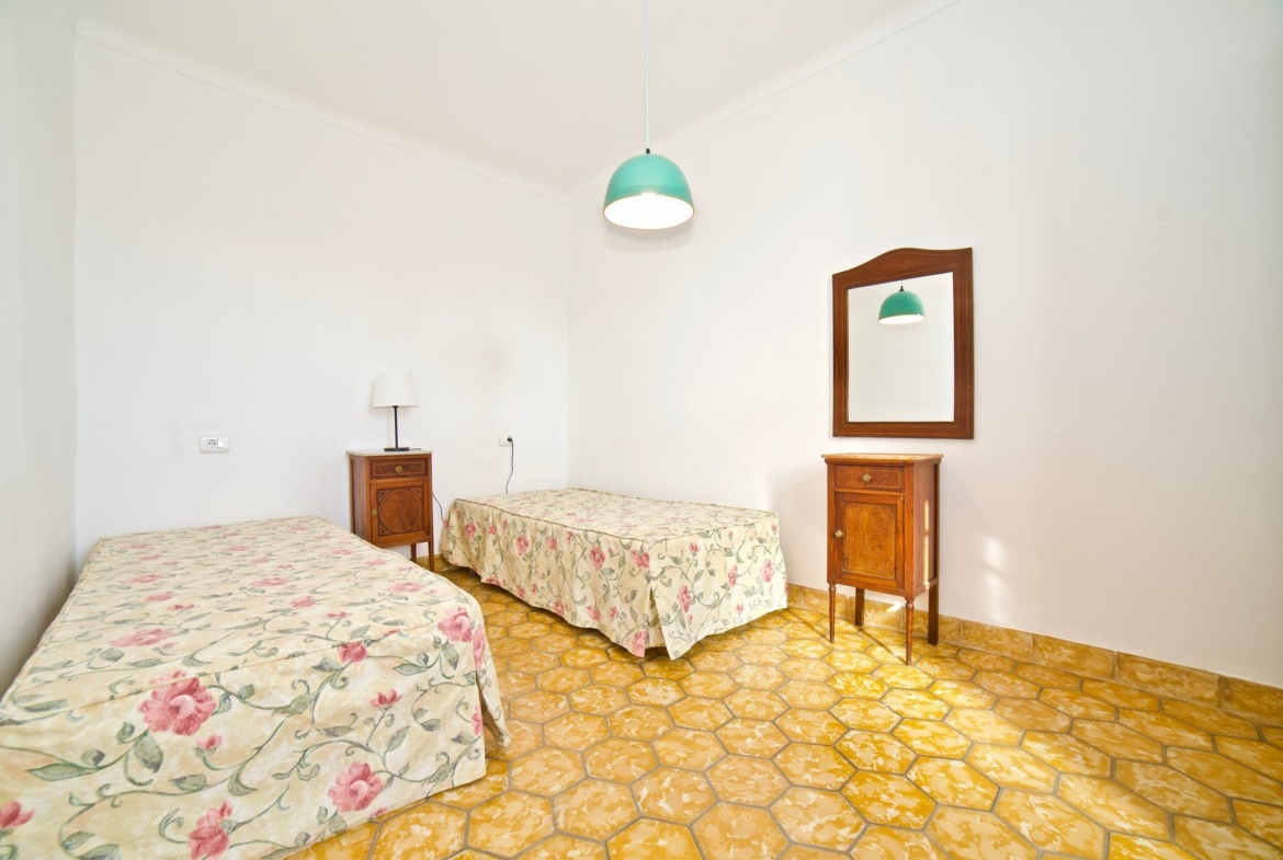 Renovated Village House with Garden & Sea Views for Rent in Ses Salines
