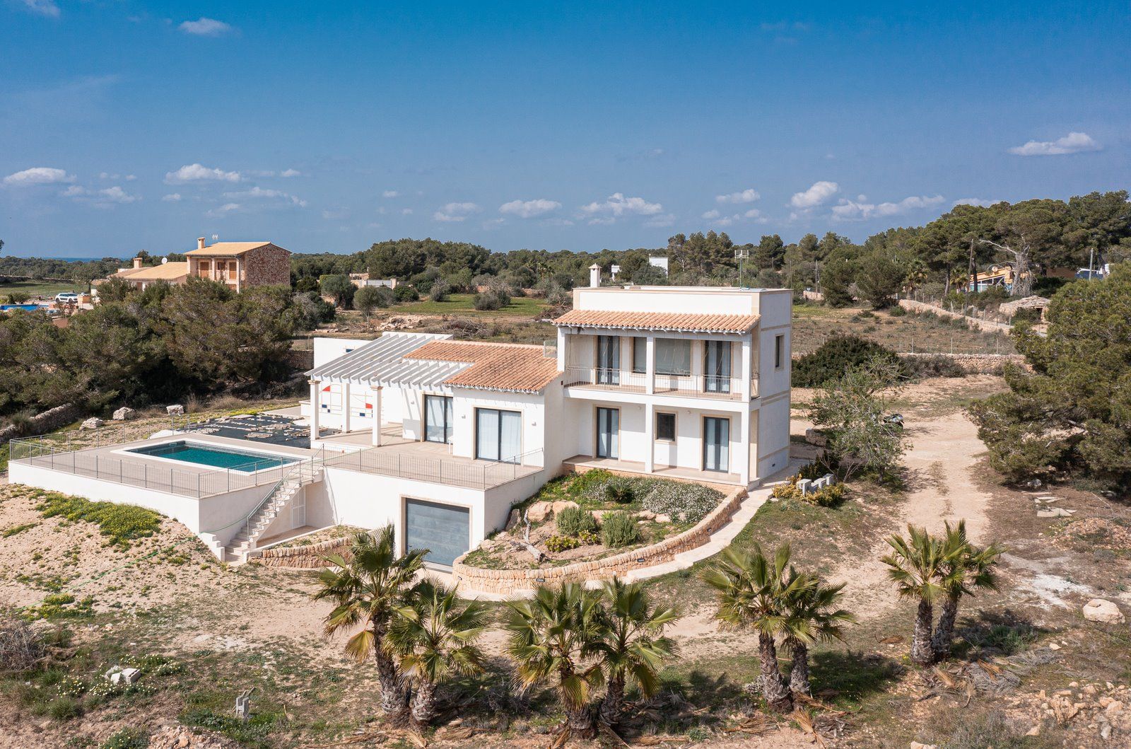 6-964-Villasyfincasmallorca.jpg Casa de campo en alquiler con piscina y vistas al mar, Colonia de Sant Jordi