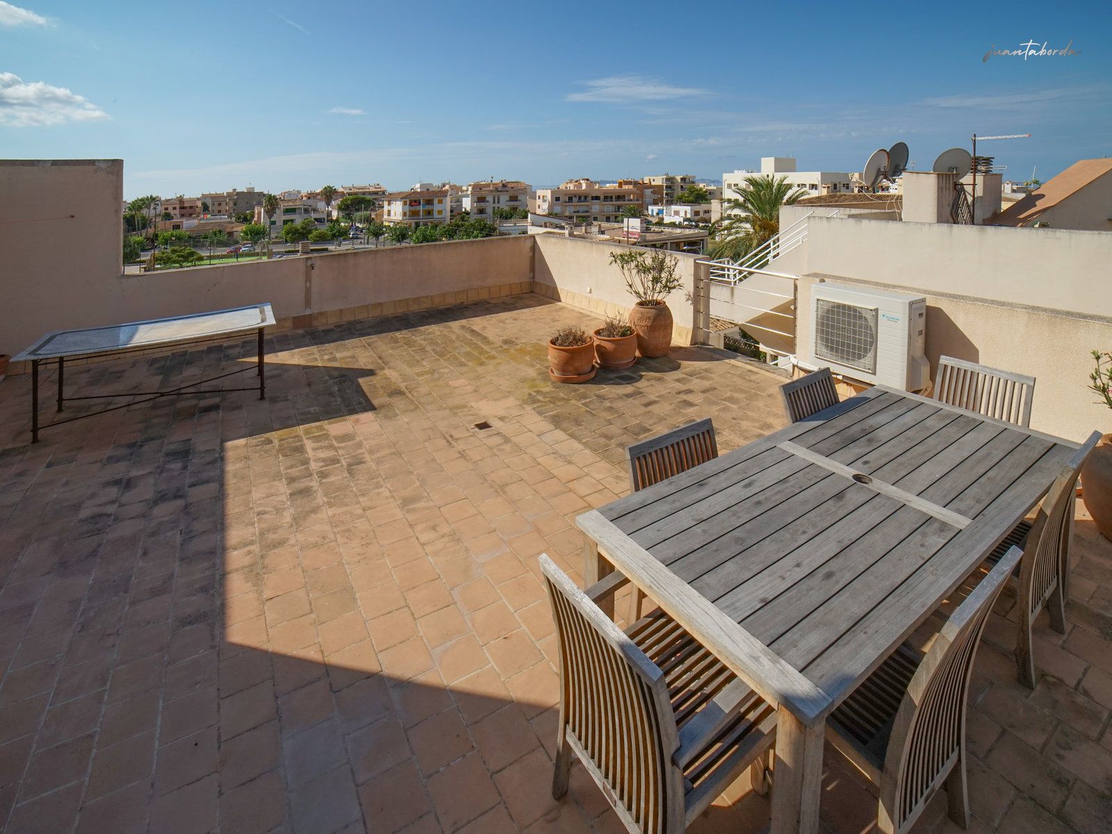 Sea View Penthouse for Rent in Colonia de Sant Jordi