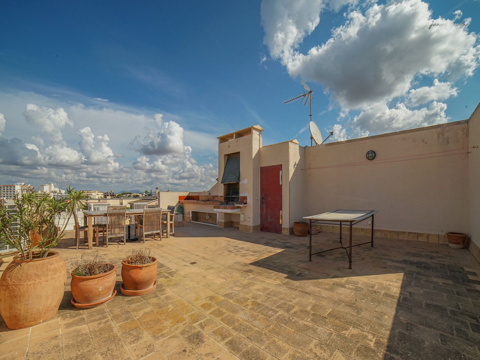 Sea View Penthouse for Rent in Colonia de Sant Jordi