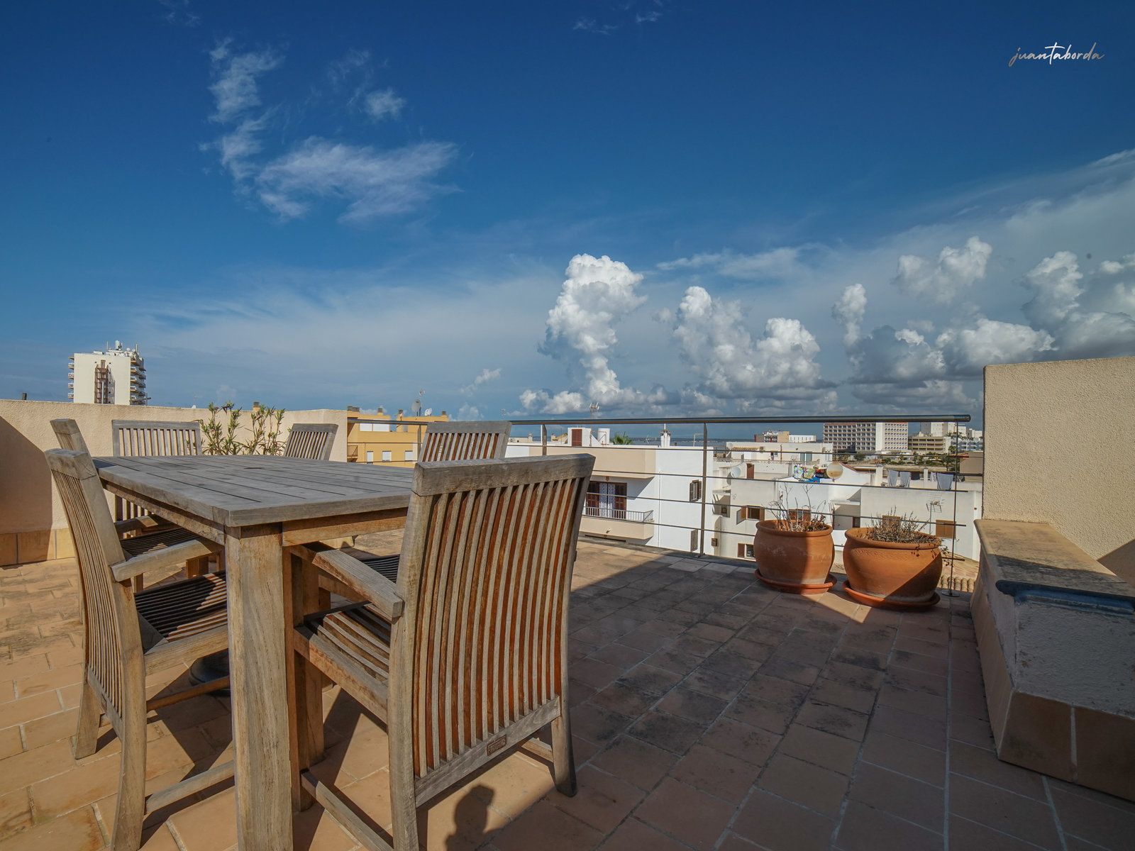 Sea View Penthouse for Rent in Colonia de Sant Jordi