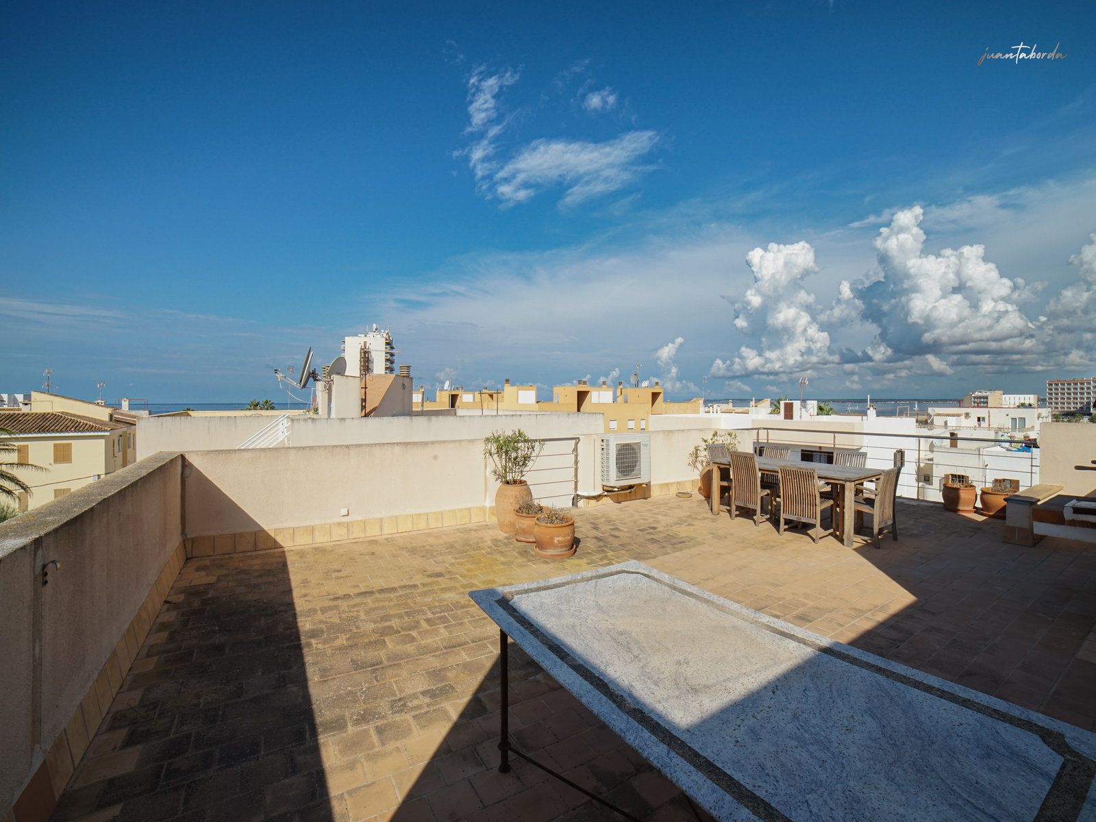 Sea View Penthouse for Rent in Colonia de Sant Jordi