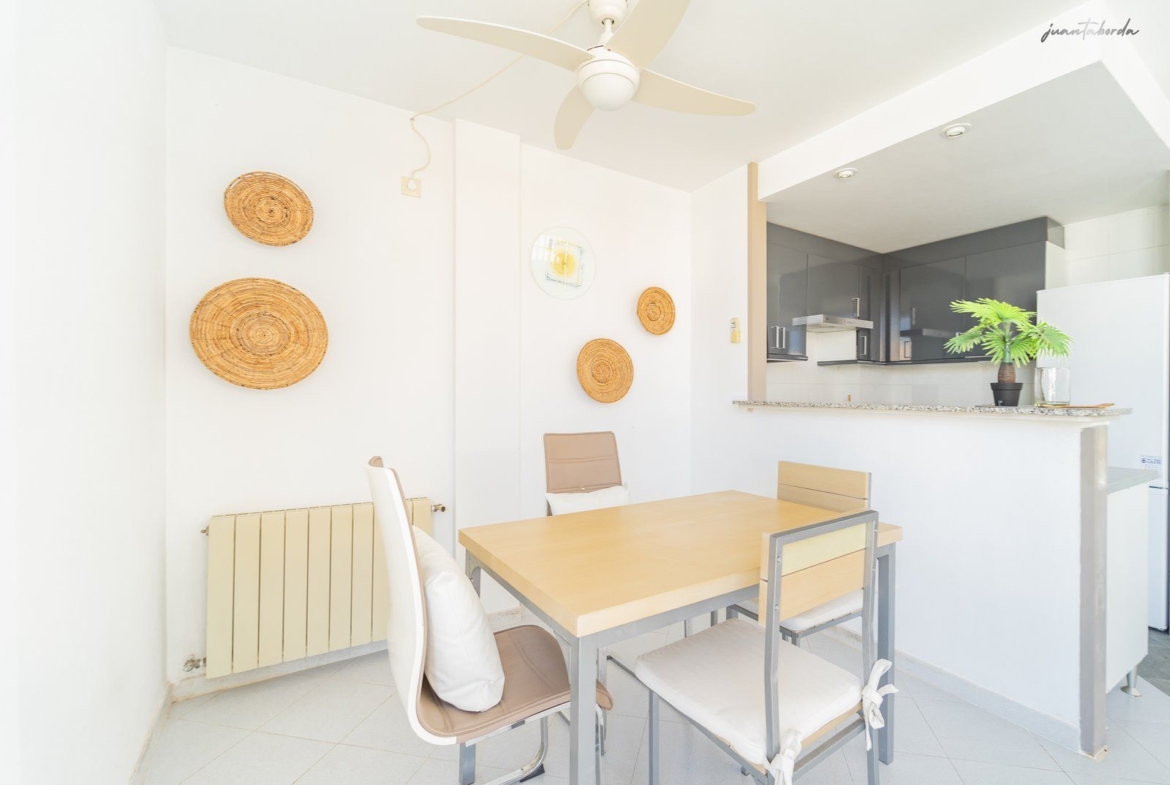 Sea View Penthouse for Rent in Colonia de Sant Jordi