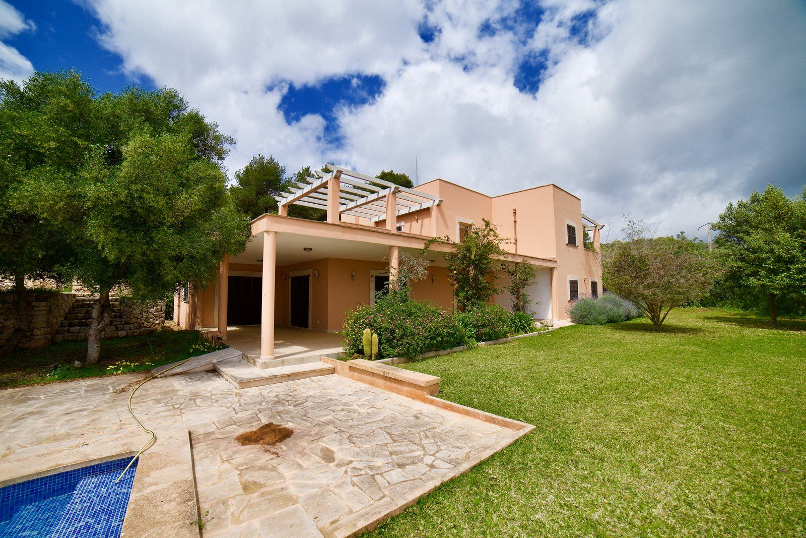 Casa de campo con vistas al mar en s'Horta, Santanyí