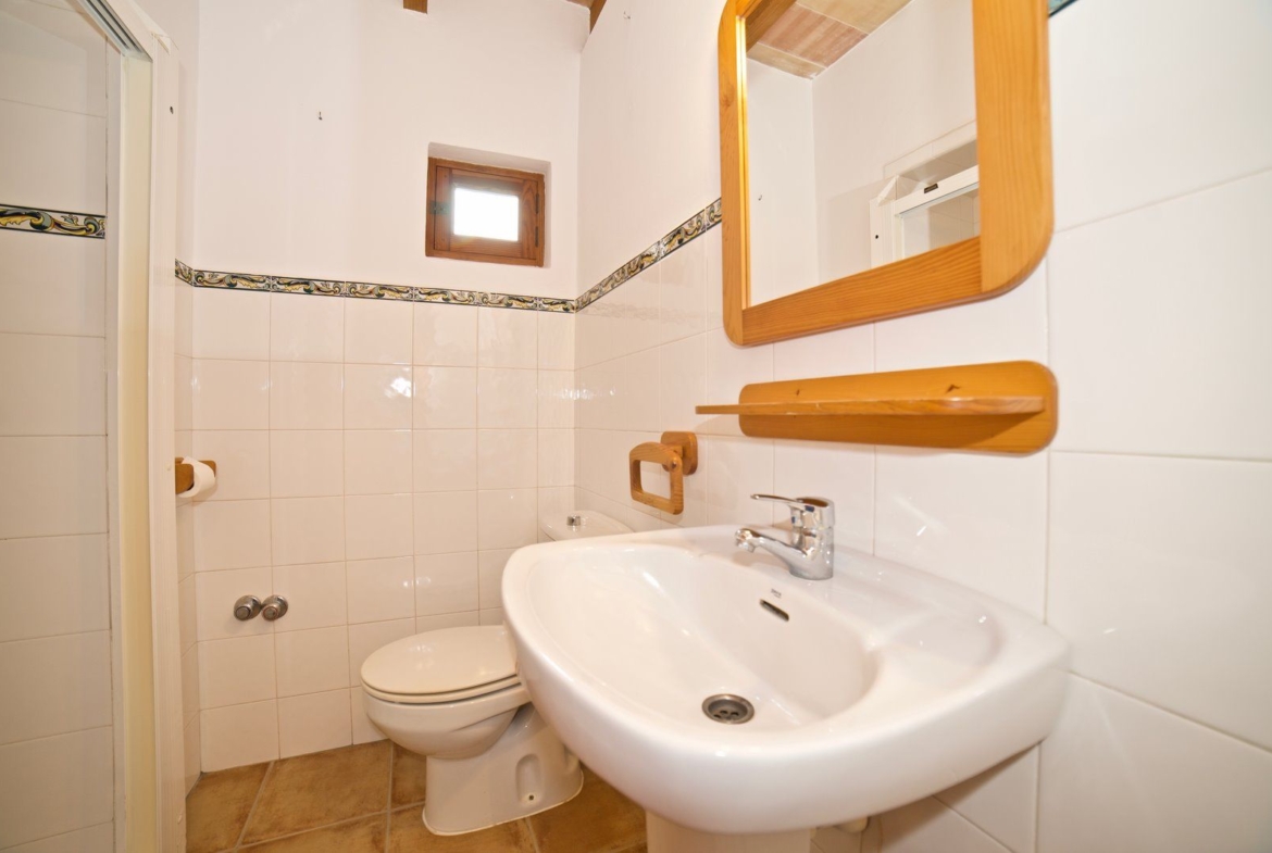 Spacious Village House for Rent with Patio in Es Llombards