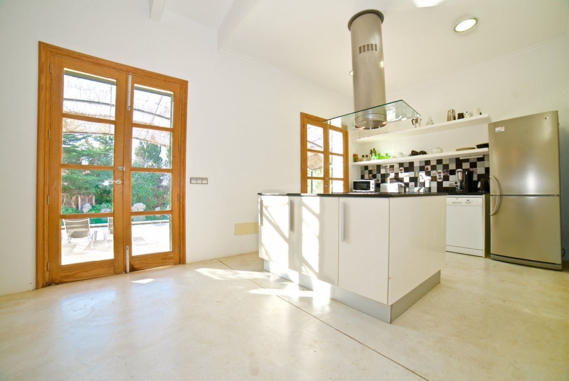 Chalet mit Pool zur Saisonmiete in Es Llombards, Südost-Mallorca