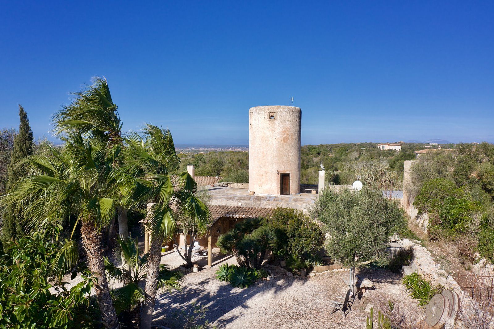 7-2032-Villasyfincasmallorca.jpeg Restored Windmill with Garden, Pool & Guest House in Ses Salines