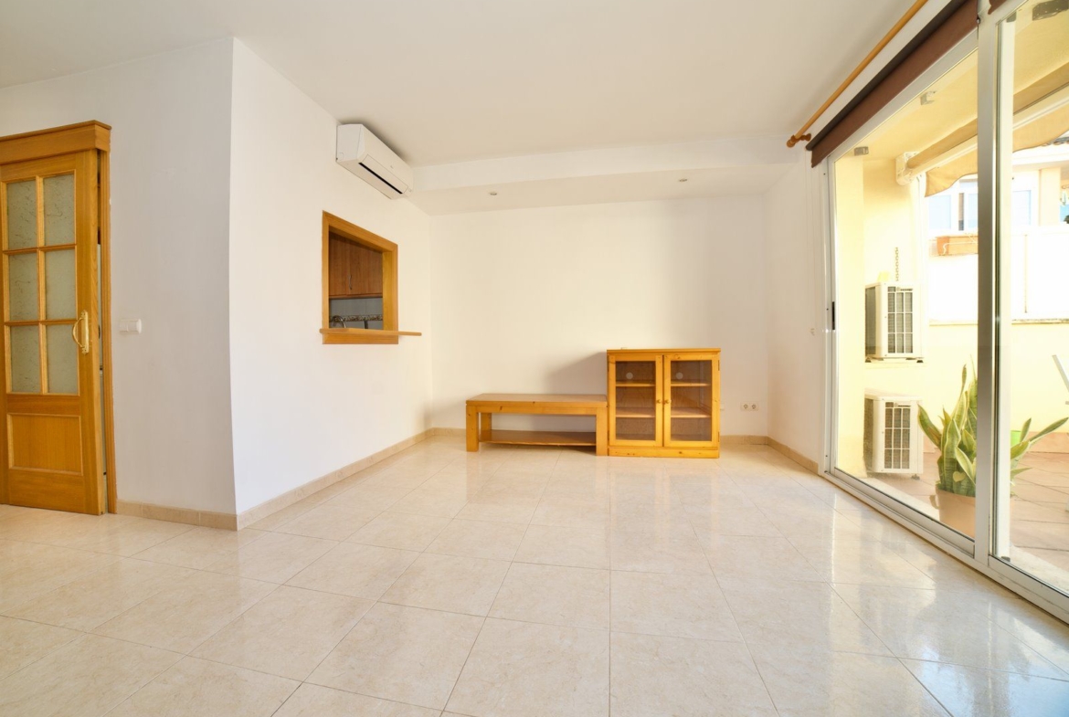 Piso con terraza en Campos, sureste de Mallorca