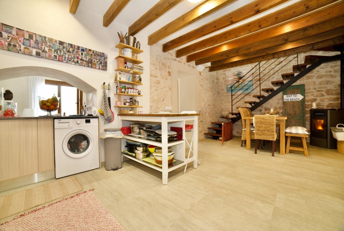 Renovated Village House with Garden for Rent in Ses Salines
