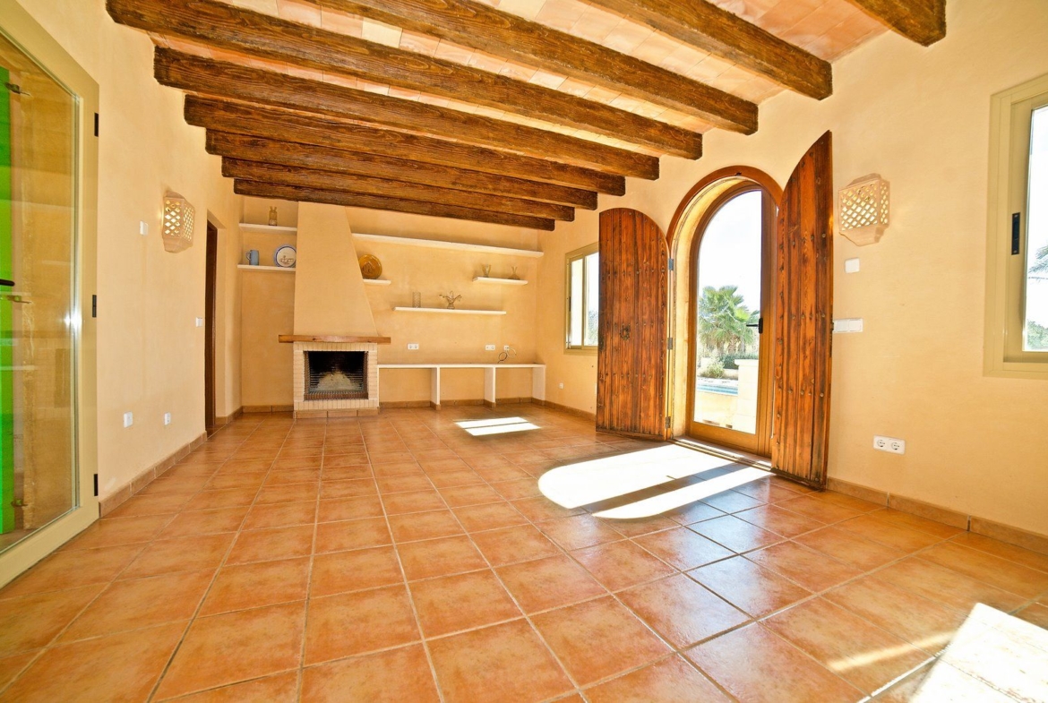 Country House with Pool Near Es Trenc Beach, Campos