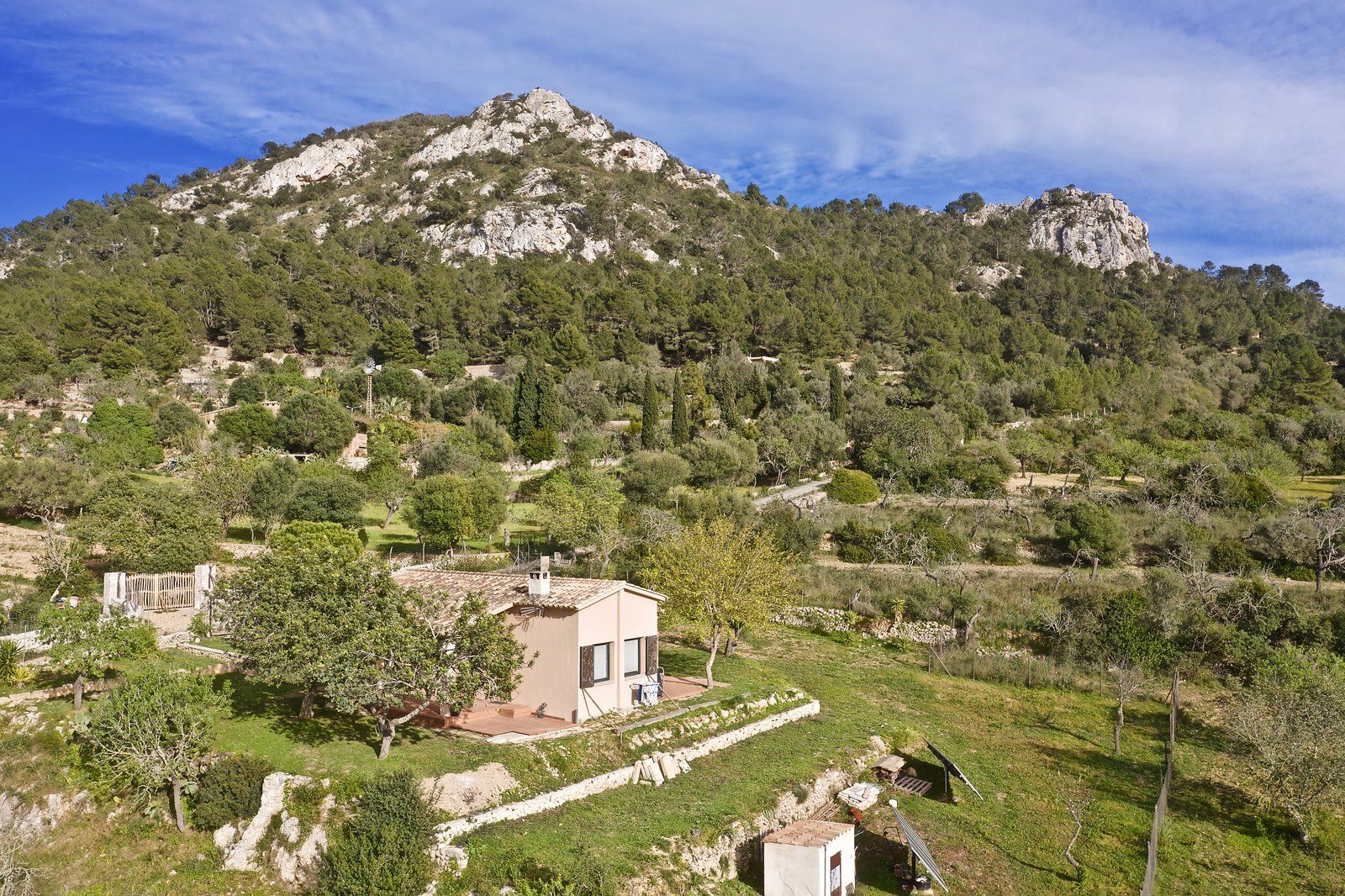 Casa de campo en Llucmajor con vistas a la montaña y 14.000 m²