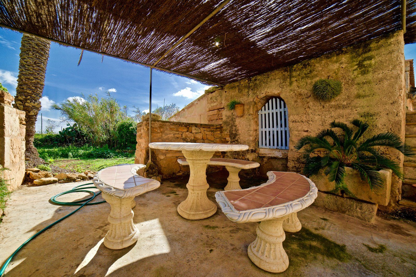 Renovated Village House with Garden & Sea Views for Rent in Ses Salines