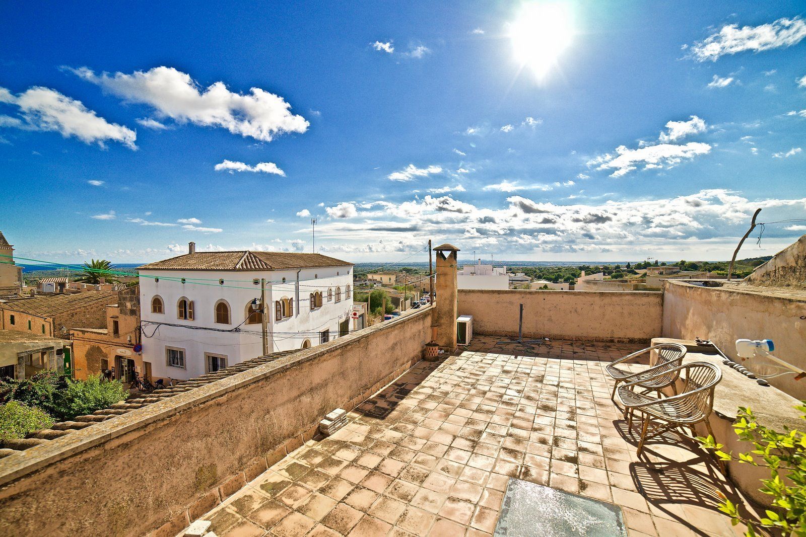 Stadthaus mit Meerblick in s’Alquería Blanca, Santanyí