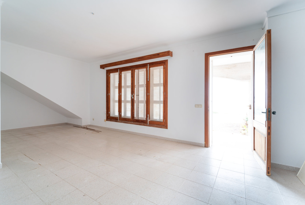 Planta baja con jardín y vistas al mar en s'Estanyol, Llucmajor