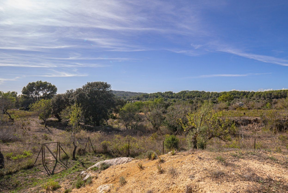 Casa de campo en Llucmajor con vistas a la montaña y 14.000 m²