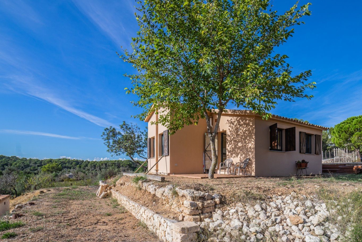 Casa de campo en Llucmajor con vistas a la montaña y 14.000 m²