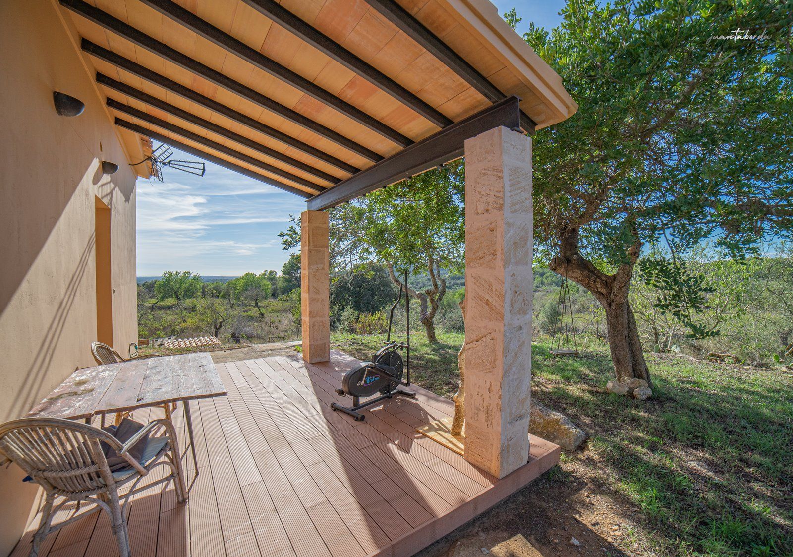 Casa de campo en Llucmajor con vistas a la montaña y 14.000 m²