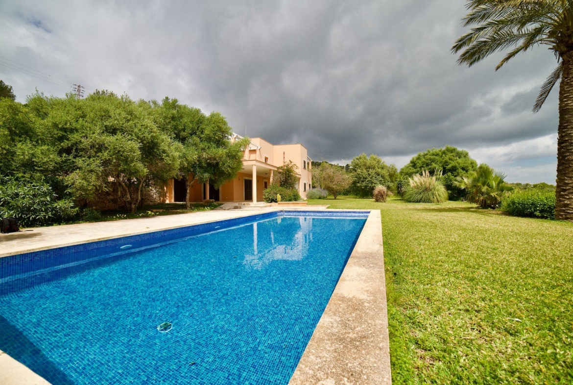 Casa de campo con vistas al mar en s'Horta, Santanyí