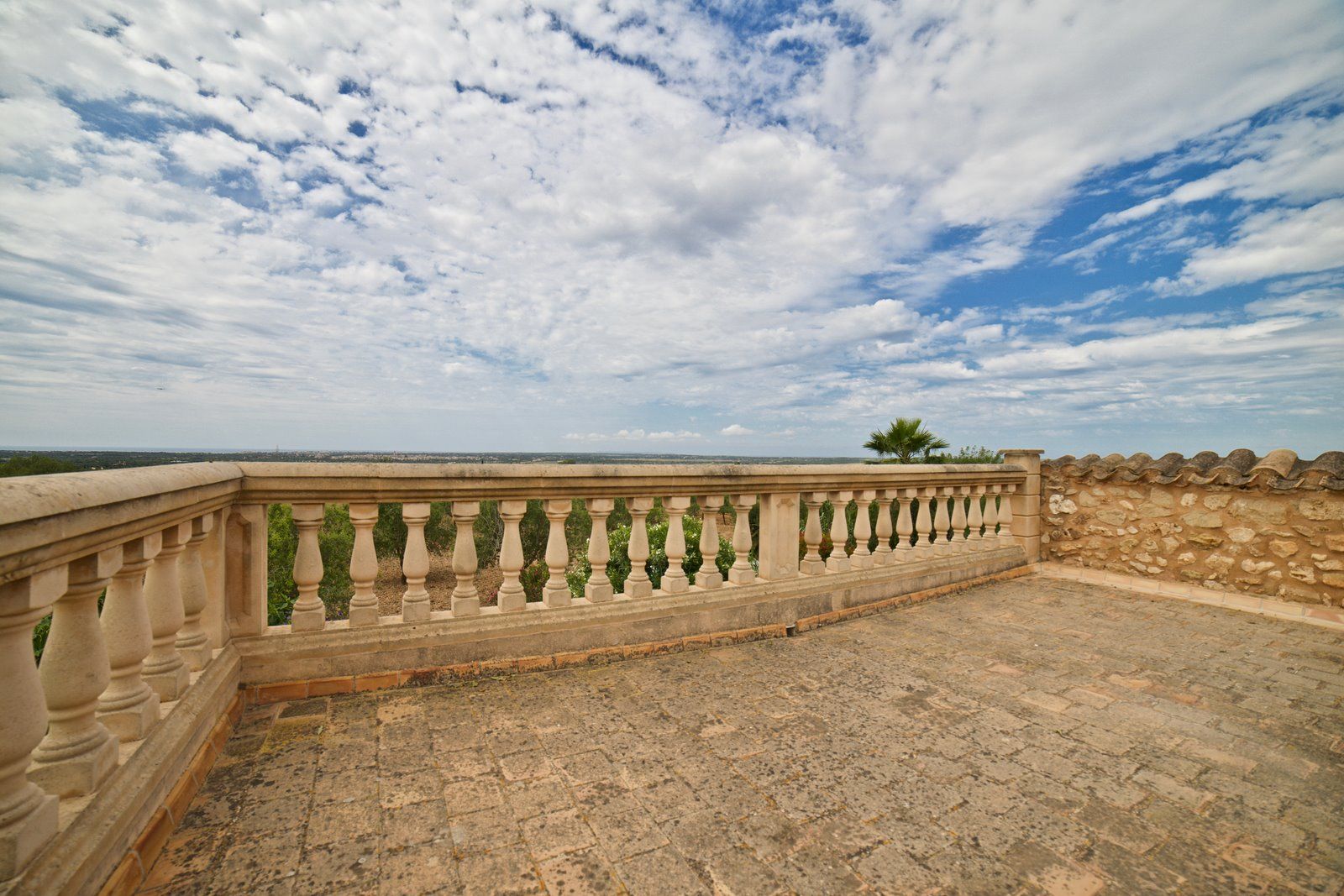 Landhaus mit Pool und Meerblick bei Santanyí – Mallorca