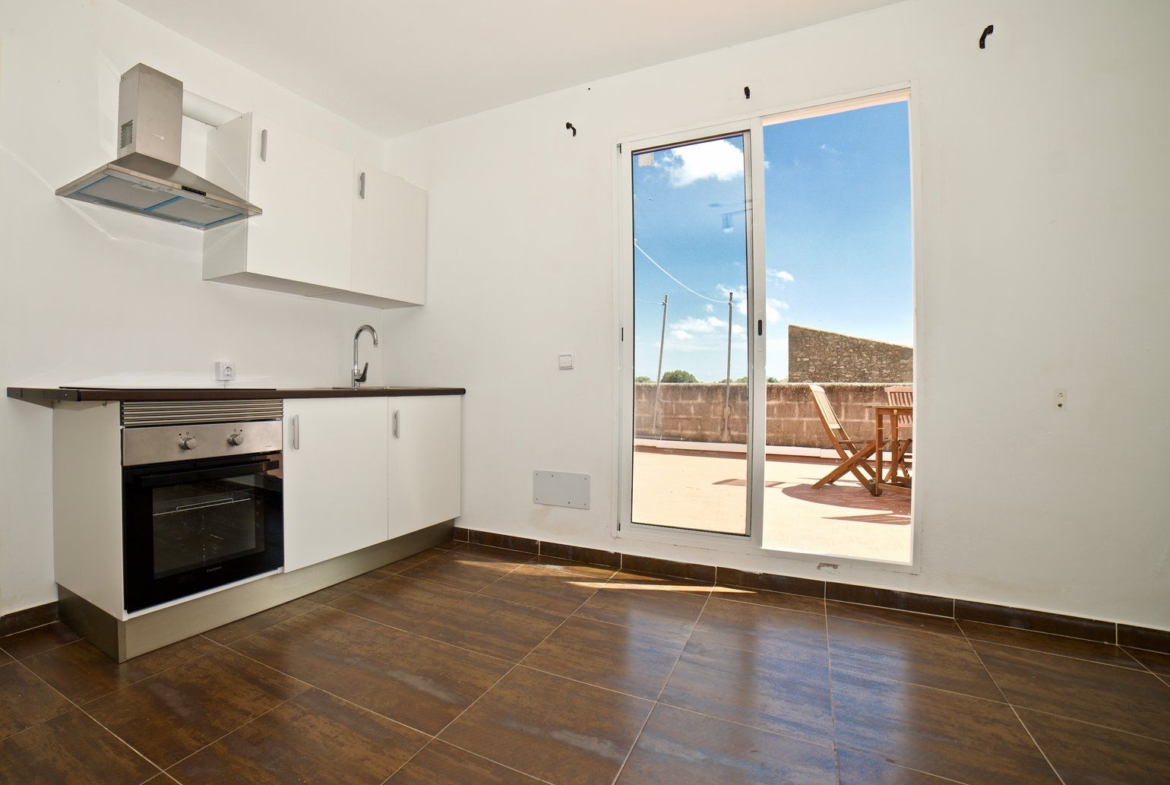 Ático reformado en venta en Ses Salines con terraza