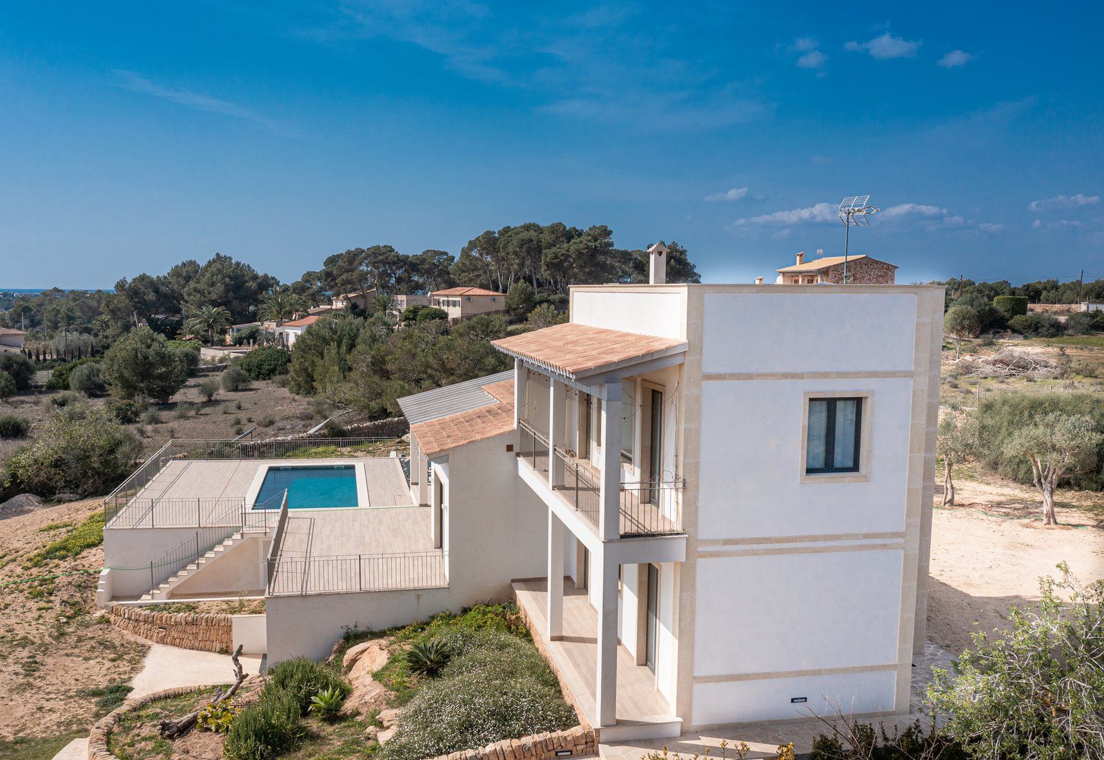 8-964-Villasyfincasmallorca.jpg Casa de campo en alquiler con piscina y vistas al mar, Colonia de Sant Jordi