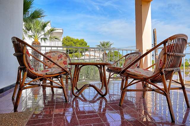 Piso en alquiler con terraza y vistas en Colonia de Sant Jordi