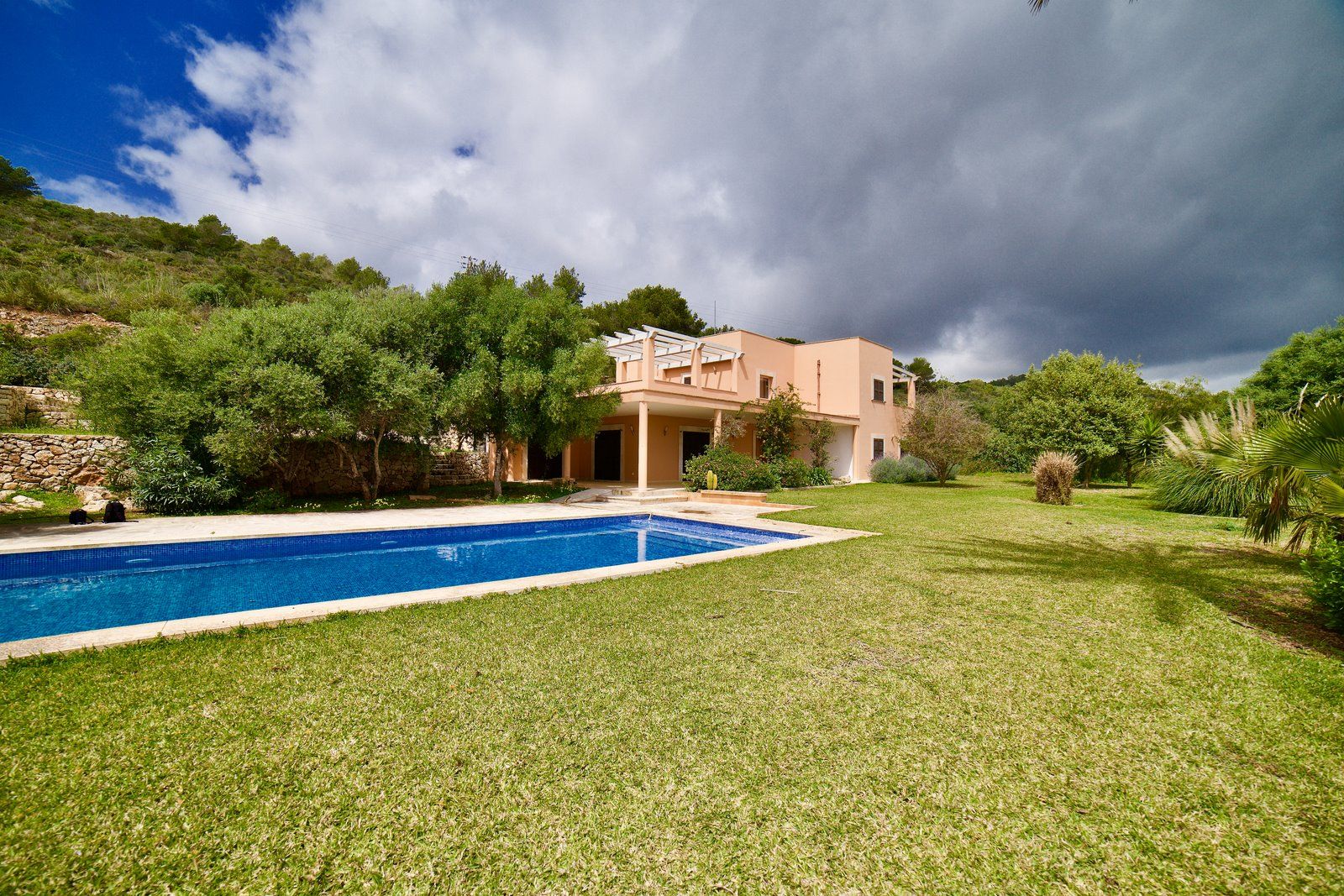 Casa de campo con vistas al mar en s'Horta, Santanyí