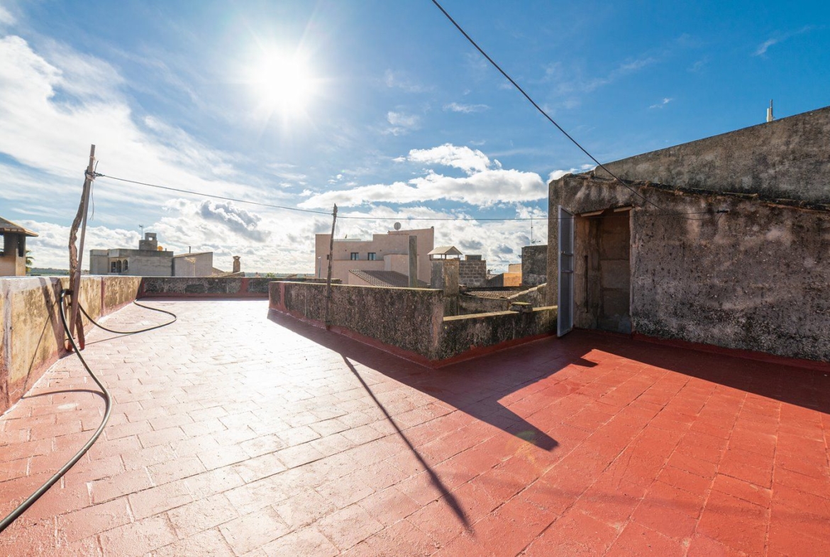 Village House with Potential for Sale in Ses Salines, Mallorca