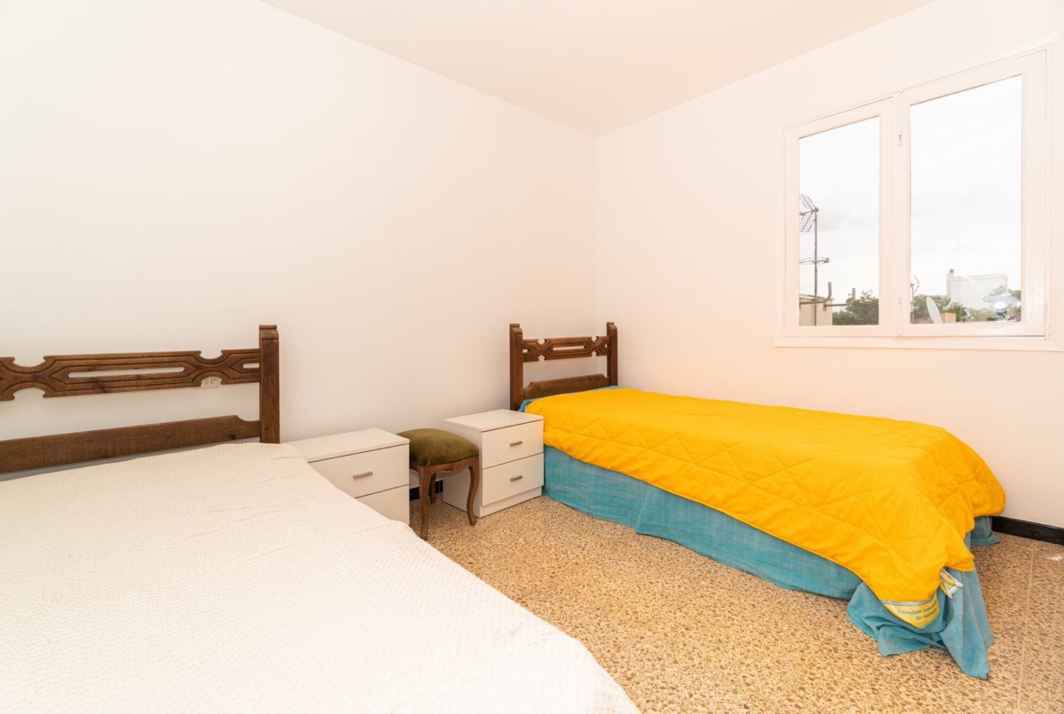 Furnished Apartment With Sea View Terrace in Colonia de Sant Jordi