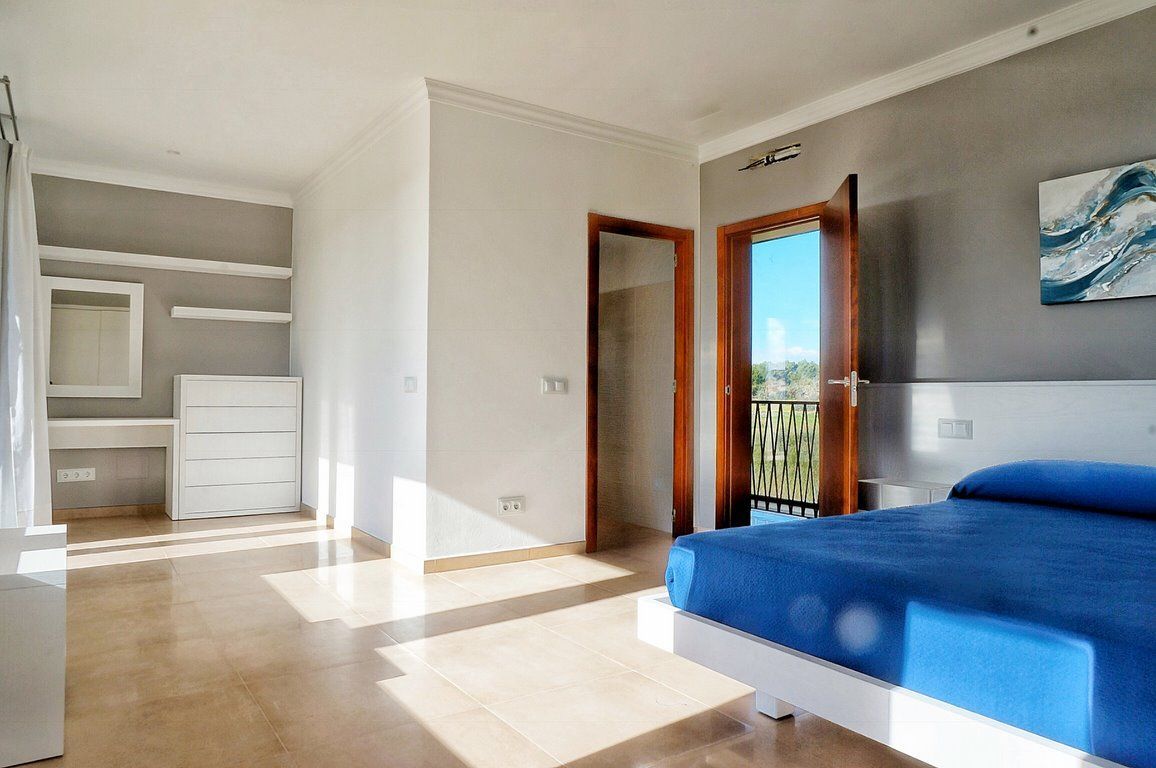 Casa de campo en alquiler con piscina y vistas al mar, Colonia de Sant Jordi