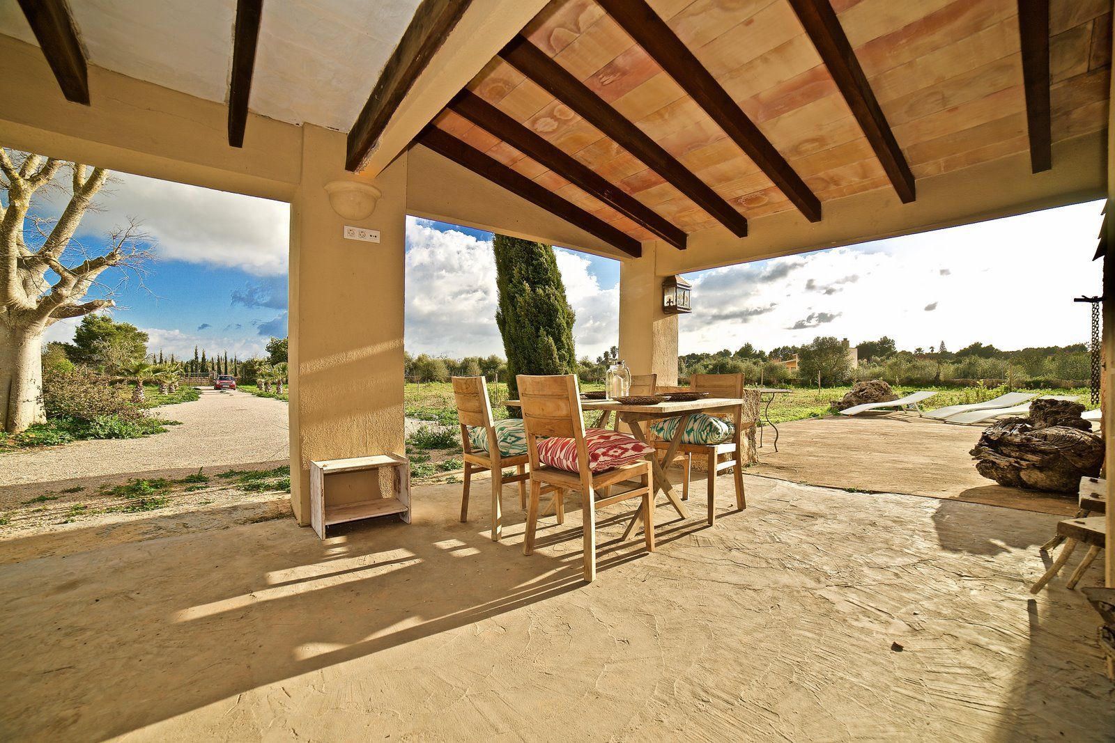 Casa de campo con piscina en alquiler cerca de Llucmajor