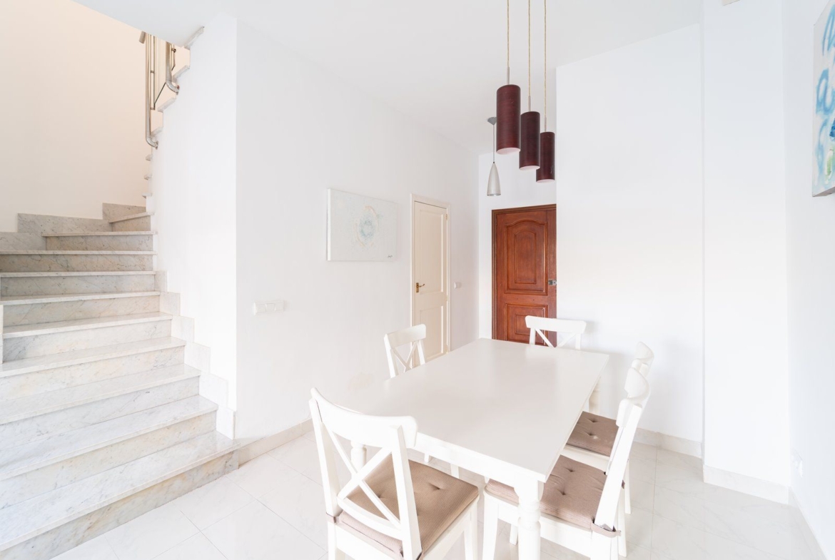 Modern 3-Bed Townhouse for Rent with Pool in Ses Salines