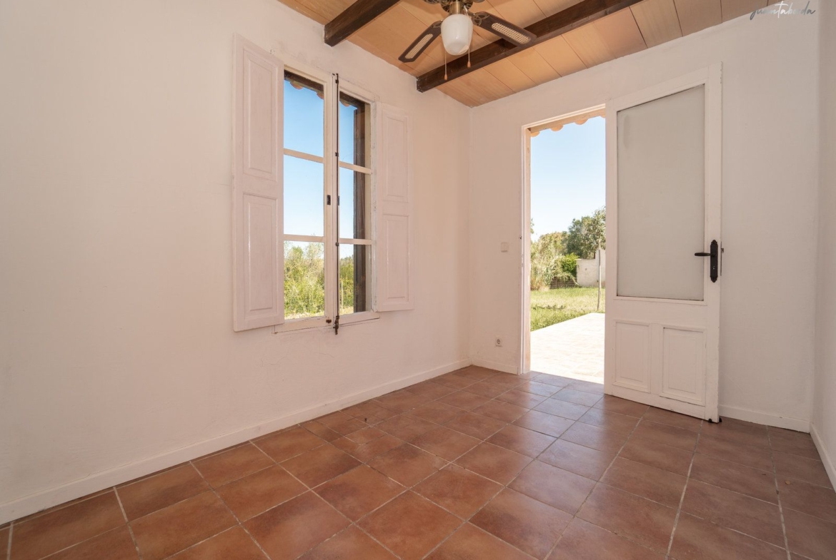 Landhaus zur Miete in Sineu – Bergblick und privater Garten