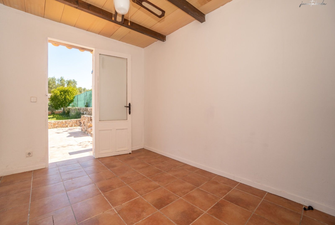 Landhaus zur Miete in Sineu – Bergblick und privater Garten