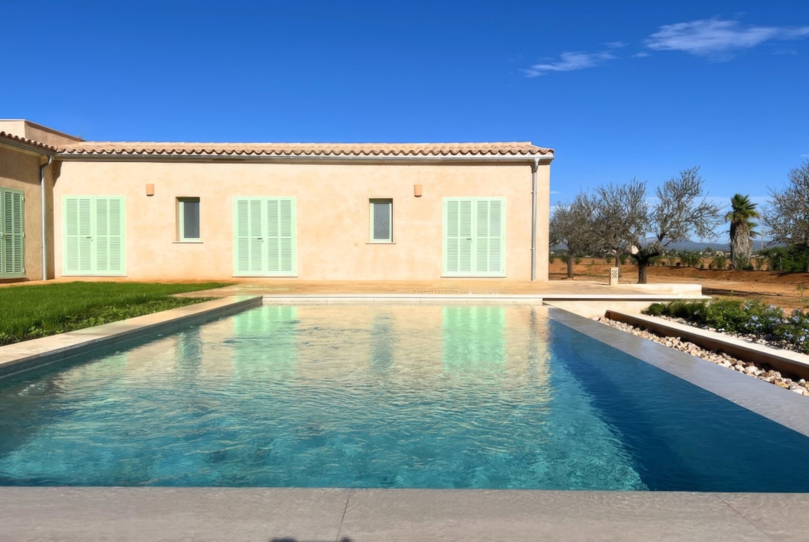 Casa de campo nueva con piscina cerca de Es Trenc, Campos