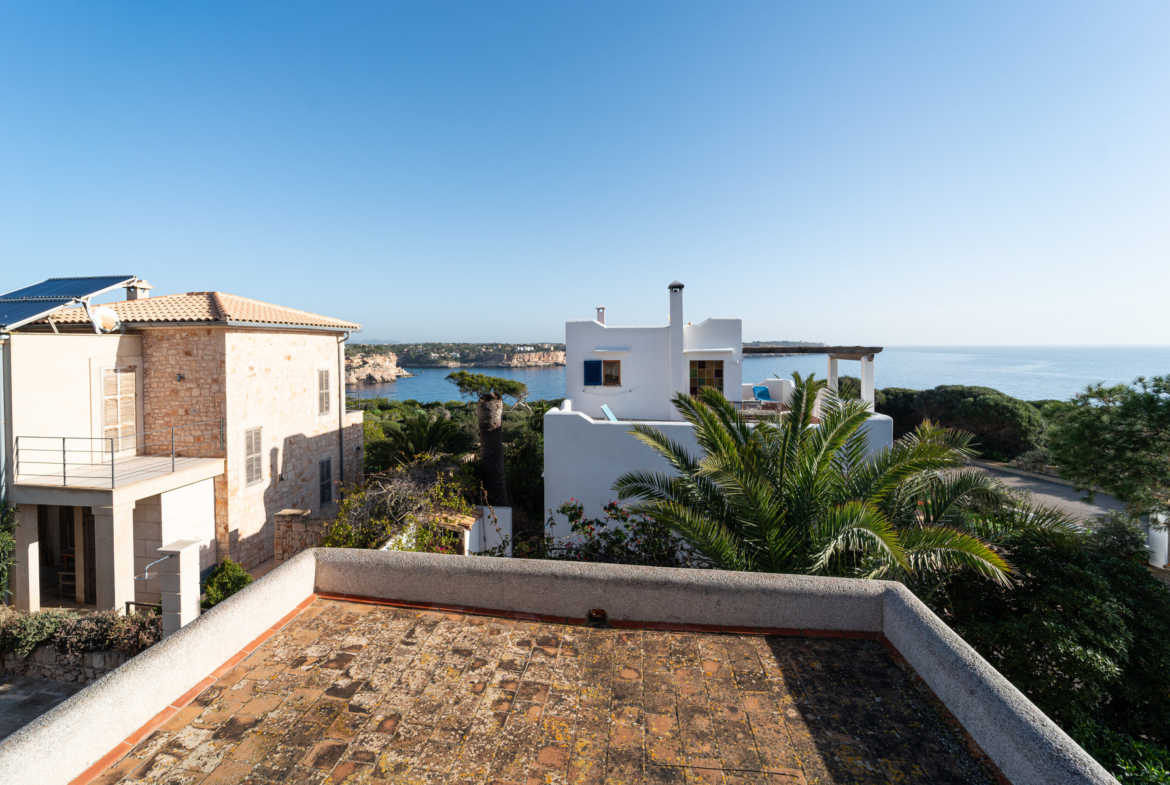 Haus mit Meerblick in Cala Llombards, Santanyí