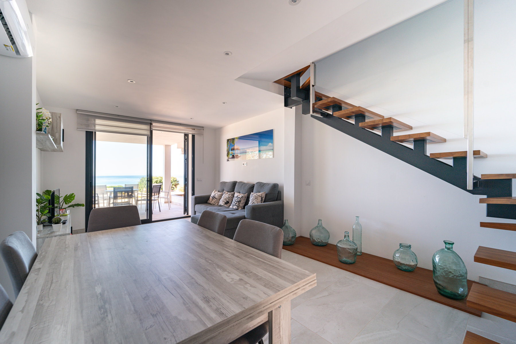 Strandhaus zur Miete in erster Meereslinie – Ses Covetes, Es Trenc