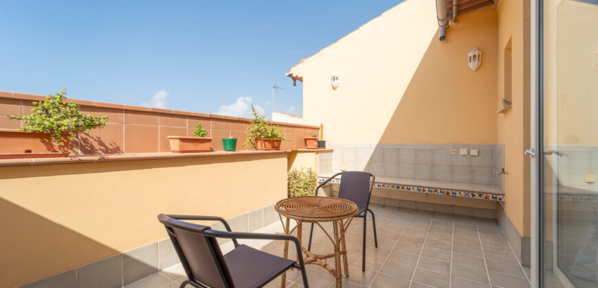 Apartment for rent in Ses Salines, furnished with a large terrace