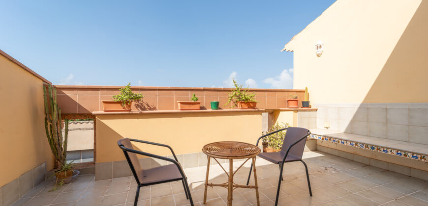 Apartment for rent in Ses Salines, furnished with a large terrace