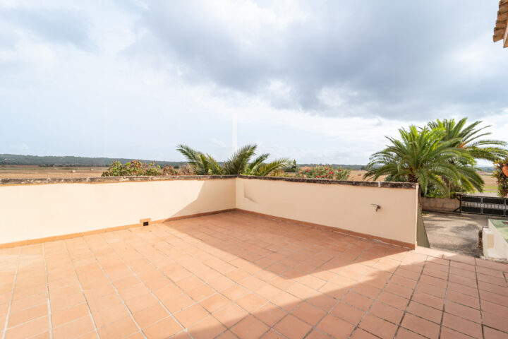 Casa de campo amueblada en alquiler en Campos, con azotea