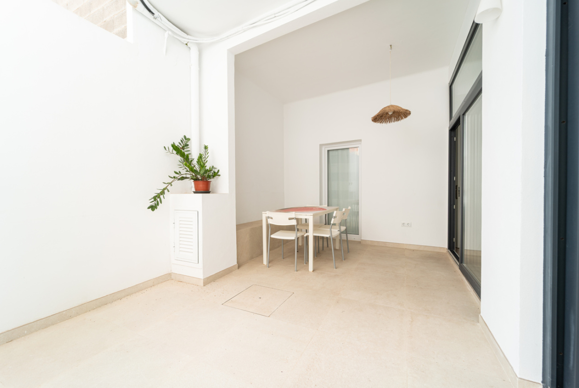 Planta baja en alquiler en Manacor, amueblada y con terraza
